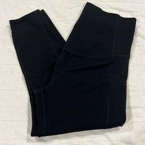 Black Maternity Crop legging